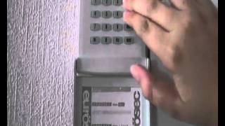 Intruder alarm built in panic button [upl. by Yuri107]