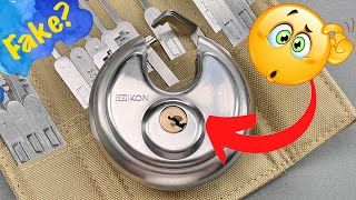 1577 Mysterious “Ikon” H70 Disc Lock Picked [upl. by Nivla]