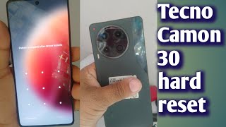 tecno camon 30 hard reset pattern lock 🔒💯 [upl. by Nailluj]