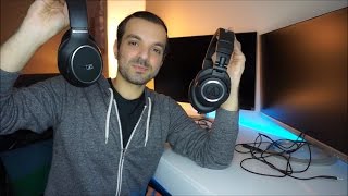 Audio Technica ATHM50x vs Sennheiser HD 558  Best Headphones Under 200 [upl. by Miksen142]