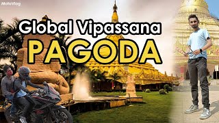 Global Vipassana PAGODA  Cinematic motovlog [upl. by Owain]