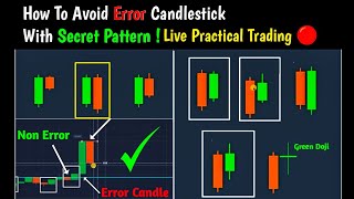 How To avoid Error Candle amp Trade On Non Error Candlestick Simple amp Easy  quotex binarytrading [upl. by Ally]