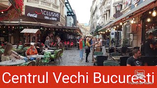 Walking tour Centrul vechi Bucuresti [upl. by Odraboel844]