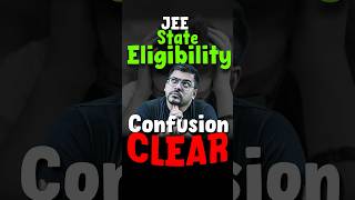 JEE 2025 State Eligibility Criteria Cleared🔎 shorts jeemains jee2025 jee nta iitjee [upl. by Olenolin]