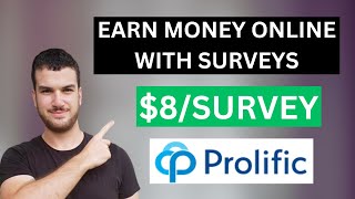 Prolific Review  Can You Really Earn 8 Per Survey  Earn Easy PayPal Money Online [upl. by Nerol]