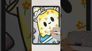 Coloring Page 🫖 from Spooky Cuties Coloring Book coloring drawing asmr coloringpages art [upl. by Kristoffer276]