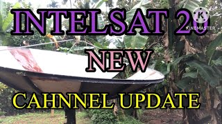 INTELSAT 20 68E CHANNEL UPDATED [upl. by Fredkin]