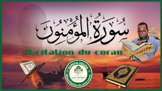 récitation du coran belle voix sourate AlMuminunruqiyaislam lecture du coranAllahDieuislamic [upl. by Ettenad739]