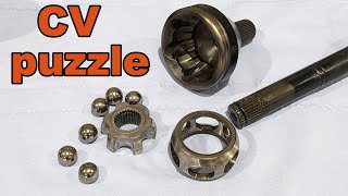 Volvo CV joint boot replace and clean S60  V70  XC70  XC60  XC90 [upl. by Zipnick]