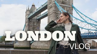 London Vlog  3 days in London food attractions museums shopping [upl. by Survance]