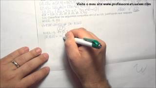 Álgebra Linear  2  7  LD ou LI  exerc resolvido 1 [upl. by Navek]