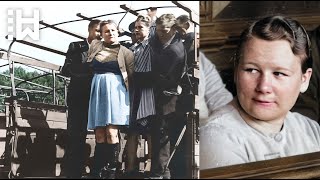 Very painful execution of sadistic and stupid quotNazi Wanda of Stutthofquot  Nazi Guard Wanda Klaff [upl. by Althea]