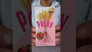 Trải Nghiệm bánh POCKY food thuthach khampha [upl. by Orv497]