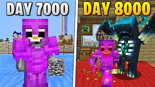 I Survived 8000 Days in HARDCORE Minecraft [upl. by Noval]