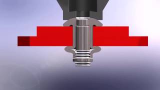 Huck® Rivet Hucklok®  Installation Animation [upl. by Dlarej192]