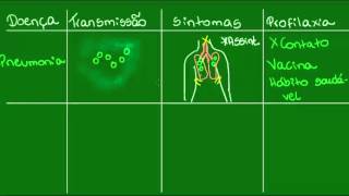 Pneumonia bacteriana e tuberculose  Parasitologia  Biologia [upl. by Inattyrb]