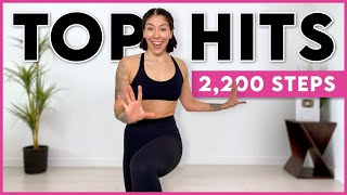 TOP HITS WALKING WORKOUT 2200 StepsLow Impact [upl. by Ahsaenat]