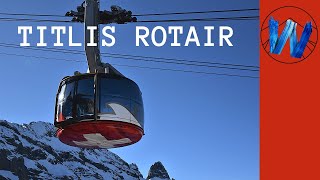 Titlis Rotair  Abfahrt über den Titlisgletscher zur Station Stand [upl. by Frank]