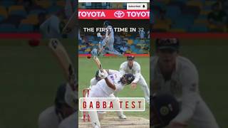 Gabba Test Ind vs Australia indiancricketteam rishabhpant [upl. by Orbadiah]