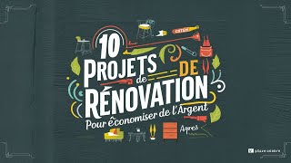 10 Projets de Rénovation pour Économiser de lArgent [upl. by Riha877]