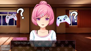 Is Natsuki a gamer  Just Natsuki A DDLC Mod [upl. by Goltz]