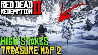 RED DEAD REDEMPTION 2  HIGH STAKES TREASURE MAP 2 [upl. by Cyprus]