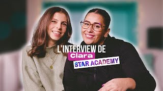 LINTERVIEW DE CLARA StarAcademy [upl. by Ummersen]