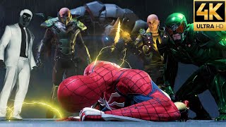 SpiderMan Remastered PC  SpiderMan vs The Sinister Six 4K 60FPS [upl. by Hsirap476]