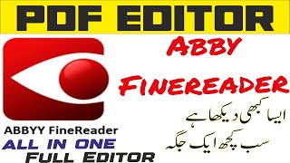 Abby FineReader PDF Editor Best Editor ever [upl. by Attenyl761]