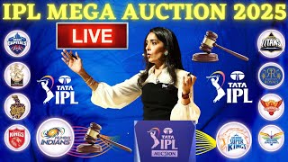 🔴TATA IPL Player Auction Live Streaming  IPL 2025 Mega Auction Live  IPL Player Auction Live ipl [upl. by Aticnemrac801]