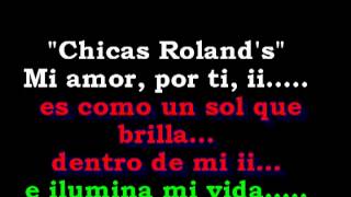 MI AMOR POR TI SANTA FE FT CHICAS ROLAND 504 [upl. by Eadrahc]