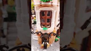 LEGO® ICONS™ Boutique Hotel 102973066 pcs Building Part 2 shots TopBrickBuilder [upl. by Arnuad]