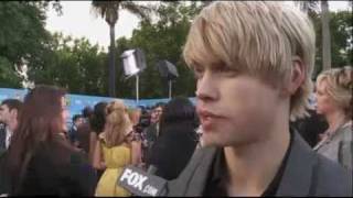 Glee Season 2 Premiere Party  Chord Overstreet [upl. by Anyala]