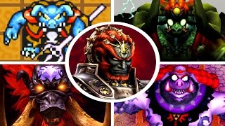 Evolution of Ganon Battles in Zelda Games 19862017 [upl. by Rozalie]