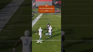 Nico Collins 99 yd td 🔥 americanfootball football nfl clips madden25 [upl. by Imoan]