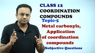 Coordination compounds Class 12  Synergic bond Application of coordination compounds [upl. by Jelsma]