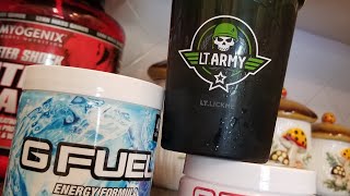 LTLICKME SHAKER CUP AND GFUEL TASTE TEST [upl. by Tracee673]