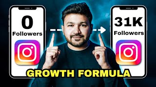 The Instagram Growth Formula  31K Followers in 1 Month  Sunny Gala [upl. by Ille]