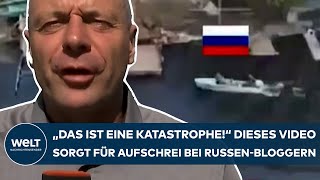 PUTINS KRIEG quotDas ist eine Katastrophequot Dieses Video sorgt für Aufschrei bei den RussenBloggern [upl. by Russian693]