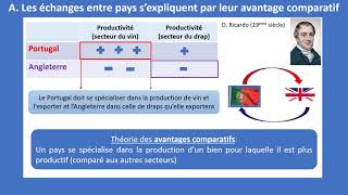 Commerce international 24 La spécialisation des pays Terminale SES [upl. by Enneirdna]