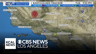 52magnitude earthquake strikes Bakersfield area  Full Coverage [upl. by Latsyrhk]