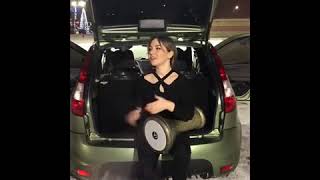 Sofi TsiklauriMi Gna Cover Darbuka 2018 New [upl. by Lorette]