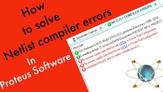 Netlist Compiler Error In Proteus SoftwareQuick Fix How to Solve Netlist Compiler Error in proteus [upl. by Annawoj]