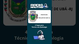 São José de Ubá abre concurso para Técnico em Radiologia [upl. by Hammock227]