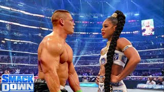 WWE Full Match  Bianca Blair Vs John Cena  SmackDown Live Full Match [upl. by Bellina]