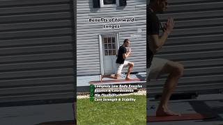 Benefits of Forward Lunges A staple leg exercise for all levels [upl. by Ymac56]