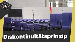 Diskontinuitätsprinzip einfach erklärt  Bundestag  Definition  3 Diskontinuitäten erklärt [upl. by Phillis384]