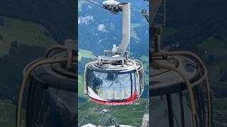 Titlis Rotair  the world’s first revolving cable car switzerland viral shorts [upl. by Kimmy914]