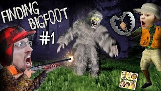 FINDING BIGFOOT GAME Caught on Tape by FGTEEV Mission Catch amp Trap FUNNY GAMEPLAY 1 [upl. by Oznohpla]