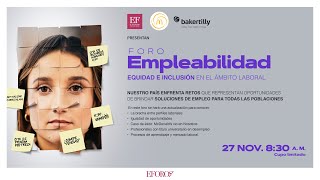 Empleabilidad equidad e inclusión en el ámbito laboral [upl. by Fabiolas182]